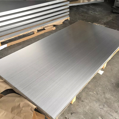 Met een laag bedekt pvc poetste 6063 Aluminiumplaat op weerspiegelde 6061 Blad 1050
