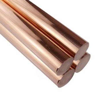 ASTM B187 C14500 Vrij snijbare koperen ronde staaf voor precisiebewerking