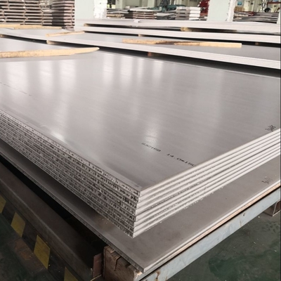 304 301 400 Warmgewalst Roestvrij staalblad 1.2mm voor Chemisch product en Bouwmateriaal