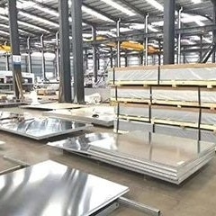 Plat geborstelde aluminiumplaat dikte 0,1-200 mm