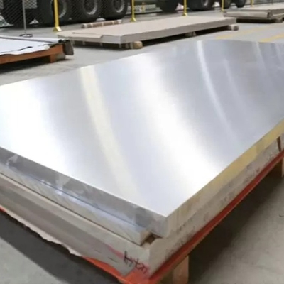 Decoratie 12 mm aluminium plaat met geborstelde afwerking