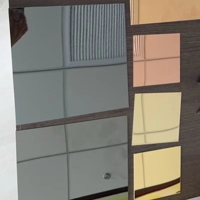 430 BA 304 Spiegeloppervlak Gepolijste roestvrijstalen plaat voor gebouwconstructie