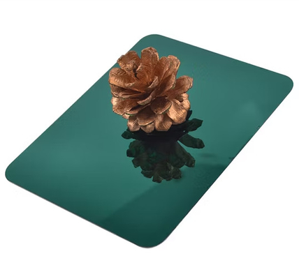 Luxe gepolijst roestvrij staal perfect voor high-end interieur en exterieur decor
