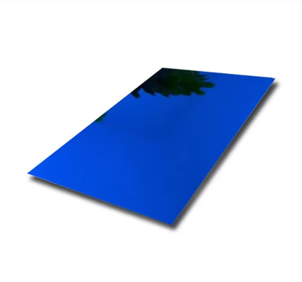 Glanzend reflecterend oppervlak gewalst roestvrij staalplaat 317l voor premium decoratieve projecten