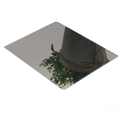 14 mm Precision Engineered Polished Stainless Plate Architectonische en fabricage toepassingen