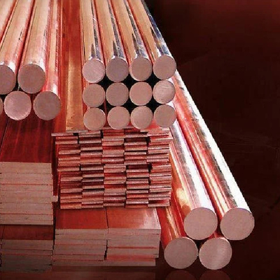 Speciaal ontworpen lengtes voor kopermateriaal 2000 mm-12000 mm of volgens de eisen van de klant