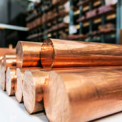 JIS H3250 C1100 Puur koper ronde balk gepolijst oppervlak voor elektrotechniek