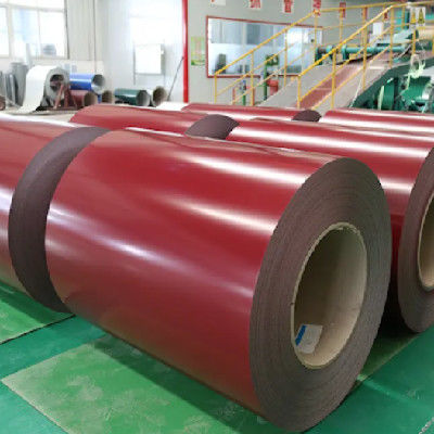 PPGI-spoel met PE-coating voor de productie van dakplaten, wandpanelen en garagedeuren