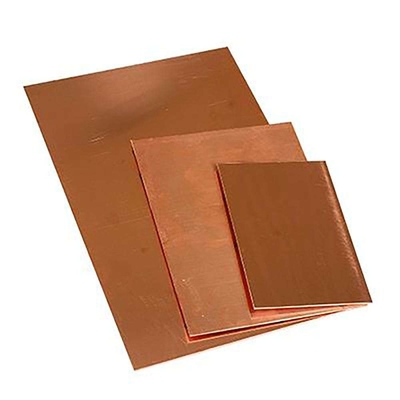 99% koper kathodeblad plaat koper materiaal 0,3 mm - 5 mm dikte aangepast