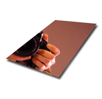 Spiegelfabriek Corrosiebestendige koudgewalste roestvrijstalen plaat voor industriële toepassingen