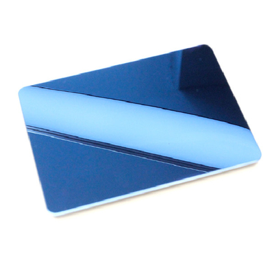 14 mm Precision Engineered Polished Stainless Plate Architectonische en fabricage toepassingen