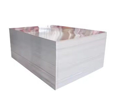 Zilveren aluminium plaatplaat 500-6000 mm Lengte Warmwalsen Verwerkingstechnologie